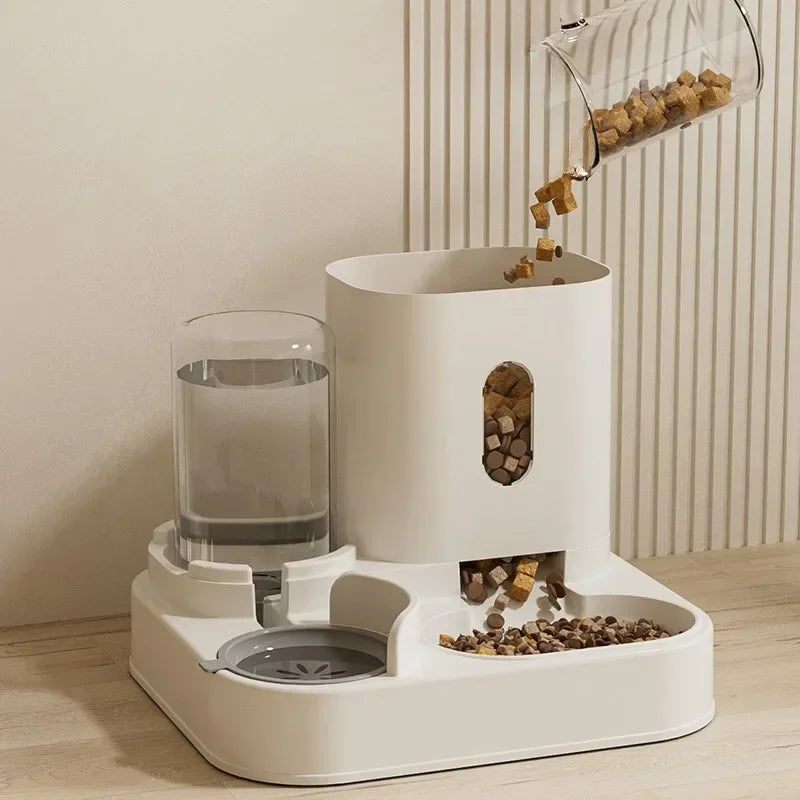 SUPER DISPENSER DE RAÇÃO E ÁGUA PARA O SEU GATO